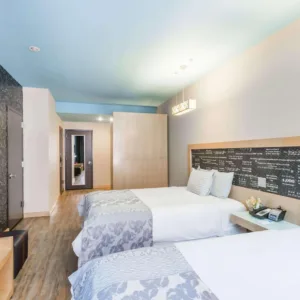 TRYP By Wyndham Conjuntos de muebles para suites de dormitorio de hotel, muebles de hotel boutique de moda de 4 estrellas