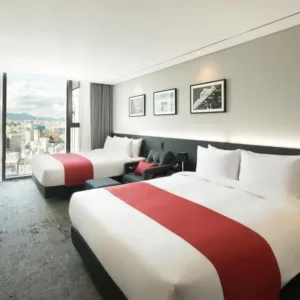 Juego de muebles para habitaciones de hotel estilo boutique Best Western Aiden Hotel