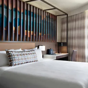 Móveis de quarto de hotel com design de luxo de hotéis renascentistas Móveis aconchegantes de hotel King