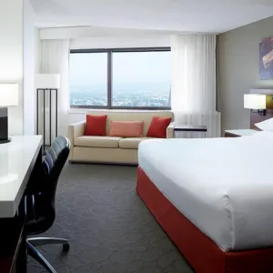 Conjunto de quarto de hotel Delta Marriott