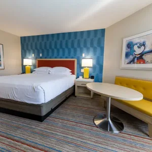 Conjunto de quarto de hotel Howard Johnson Wyndham