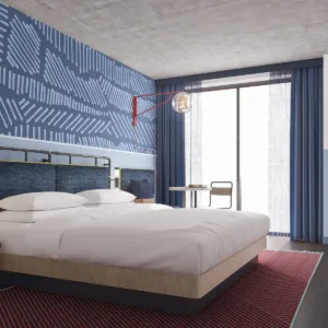Legenda da Hyatt Boutique Chain Móveis para quartos de hotel Conjuntos de quartos de hotel com design moderno