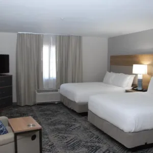 Candlewood Suites IHG Extended Stay Hotel Room Furniture Conjuntos de quarto de hotel estilo apartamento
