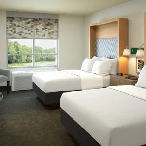 Спальный гарнитур отеля Holiday Inn H4