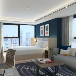 VOCO Hotel IHG Роскошный гостиничный проект Мебель Полулюкс Гостиничные спальные гарнитуры