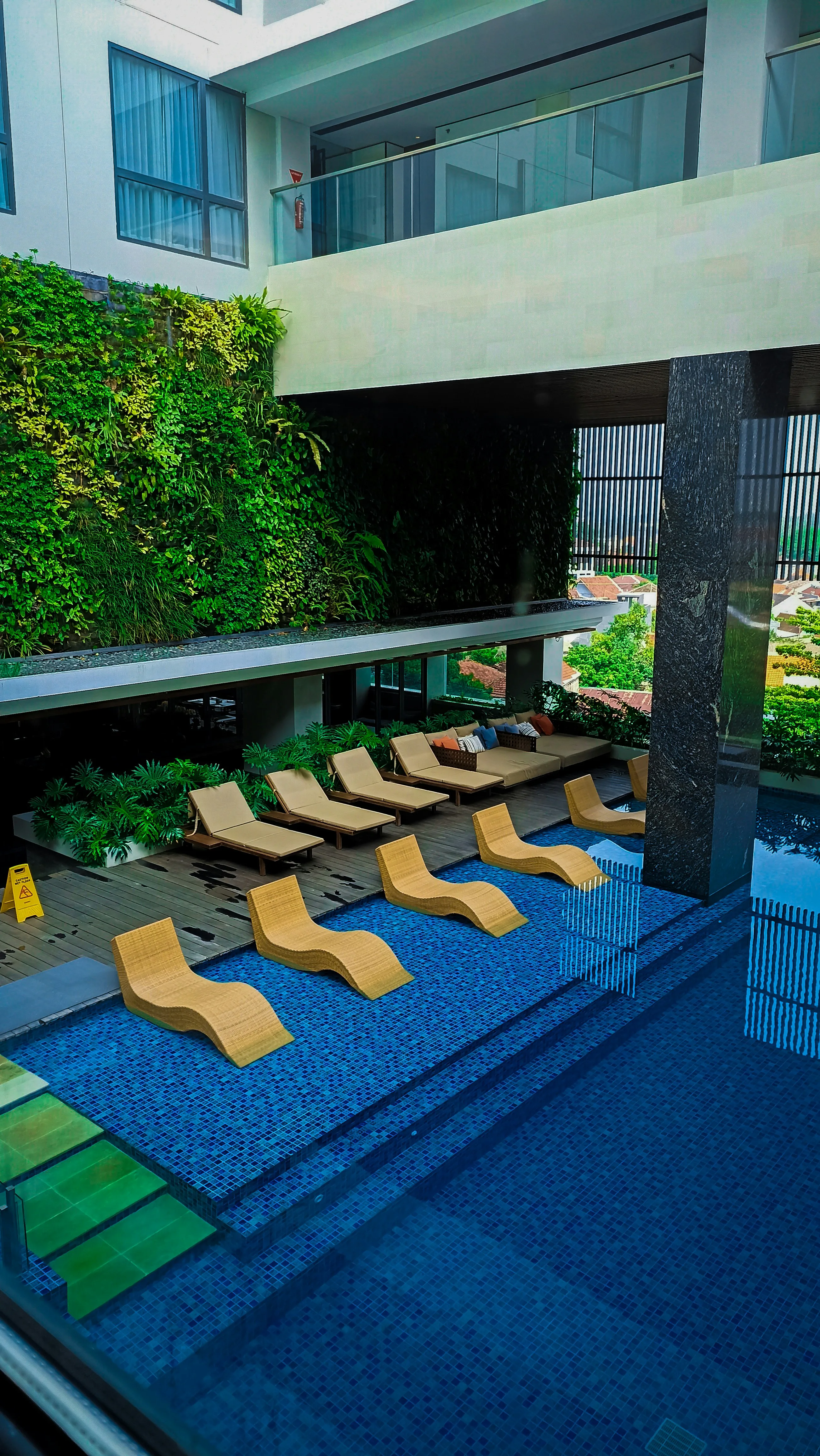 Eco-friendly hotel design features