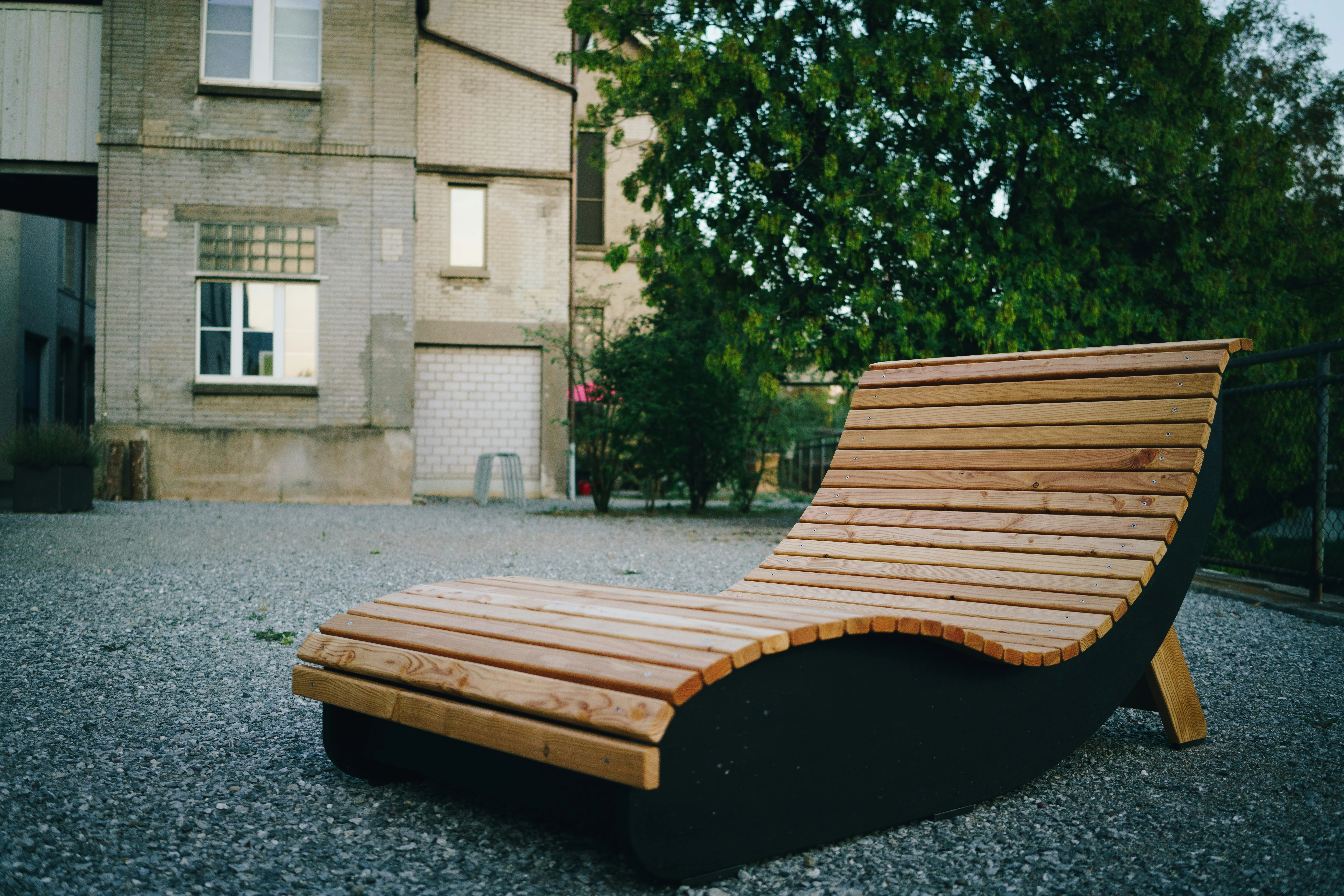 Image of eco-friendly hotel furniture made from sustainable materials