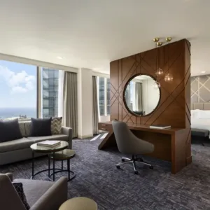 SWISSOTEL Accor Hotel Furniture Factory Custom USA Modern Hotel Bedroom Furniture Sets