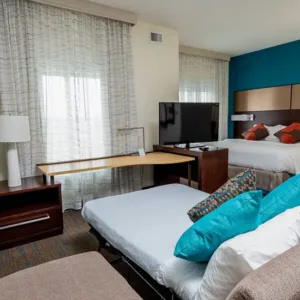Residence Inn by Marriott hotel bedroom set