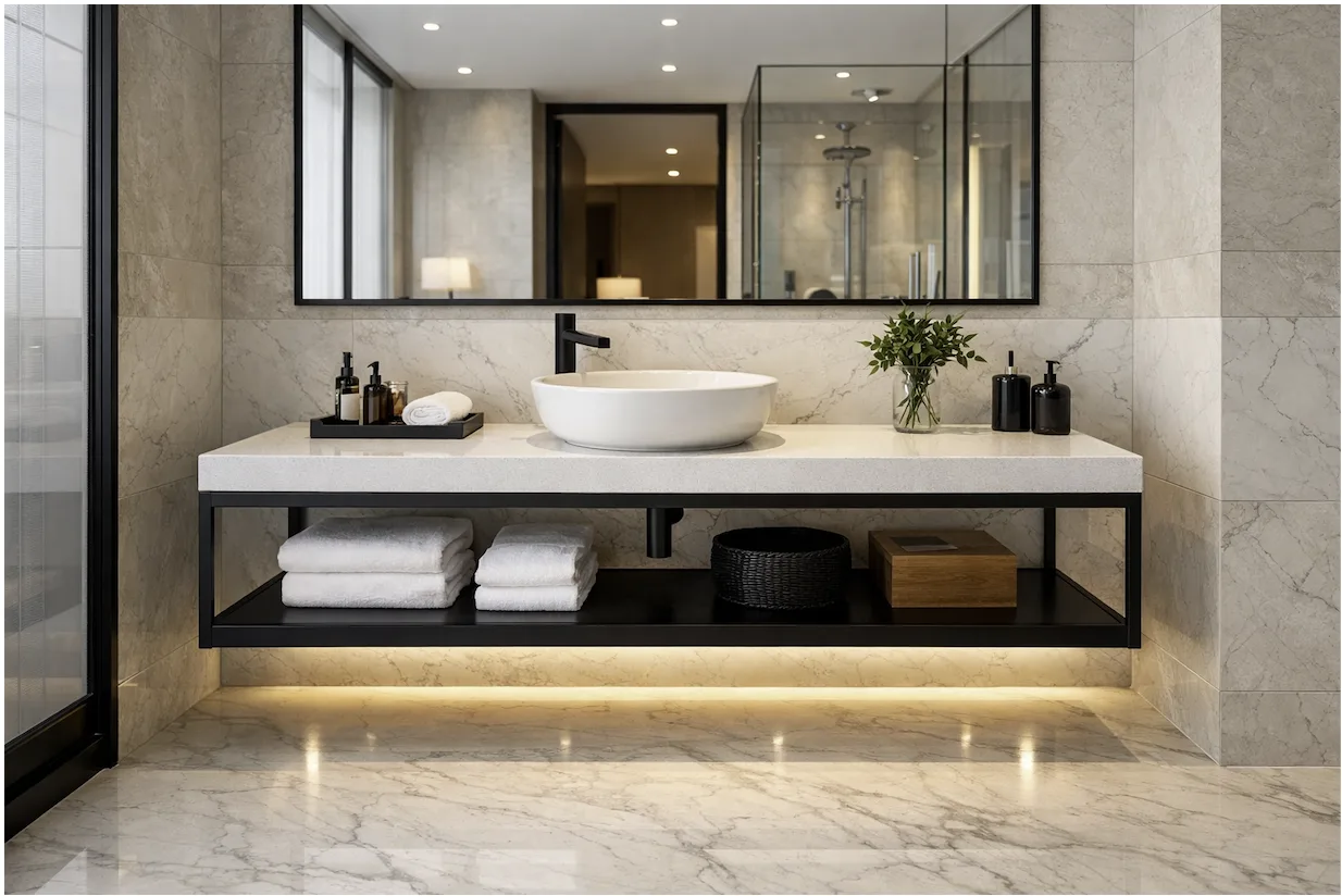 How to Choose the Right Hotel Vanity Base for Modern Luxury Guestrooms?