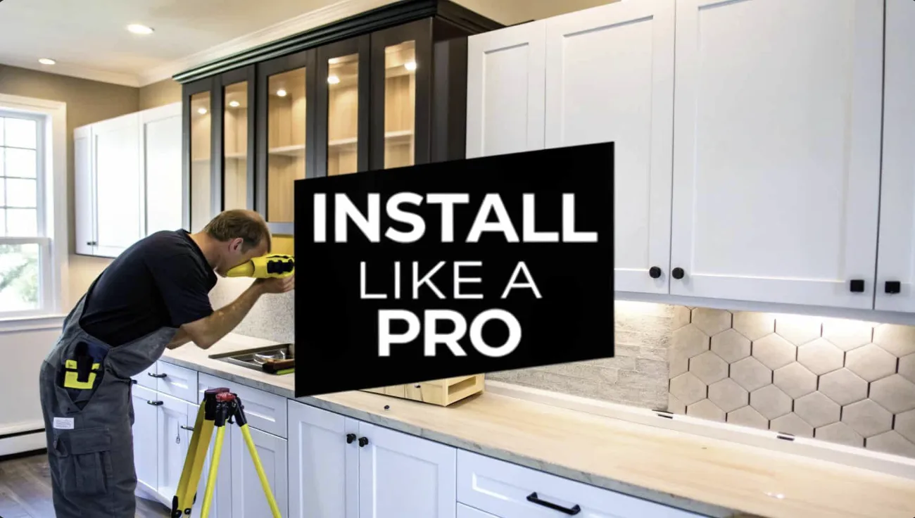 Hotel cabinets installation