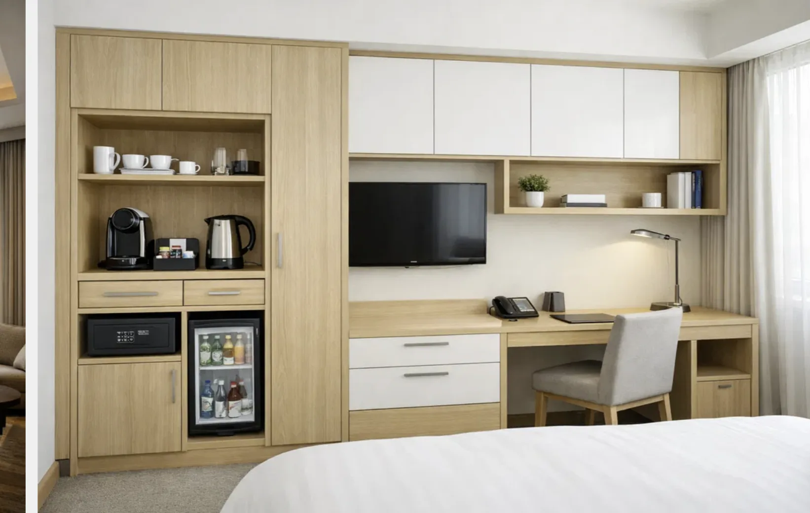 Custom vs Ready Made Hotel Cabinets