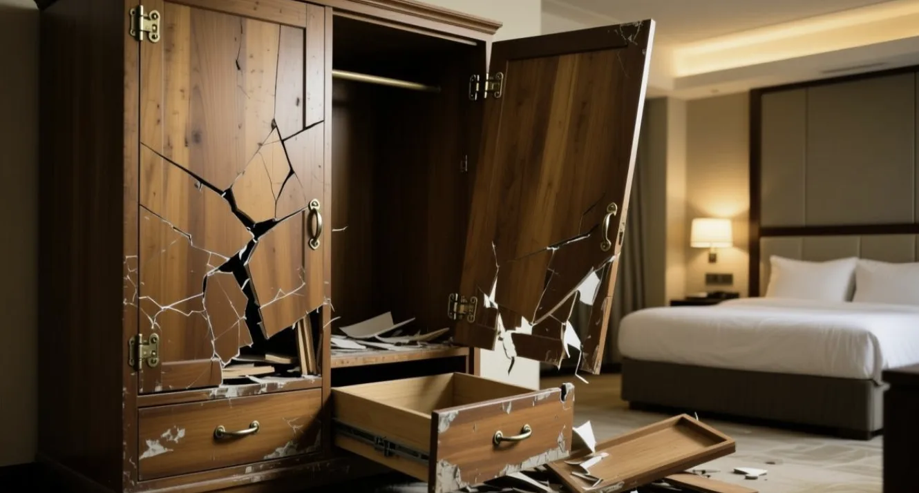 Common Failures in Hotel Cabinets: Cracking, Warping & Hardware Issues